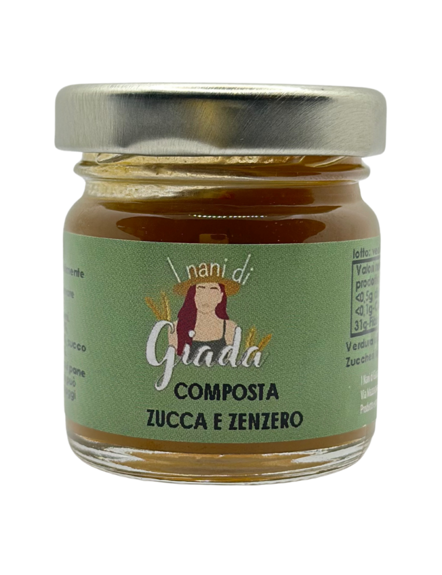 Composta Zucca e Zenzero 40g