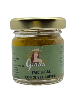 Patè di Cachi con Olive e Capperi 40g