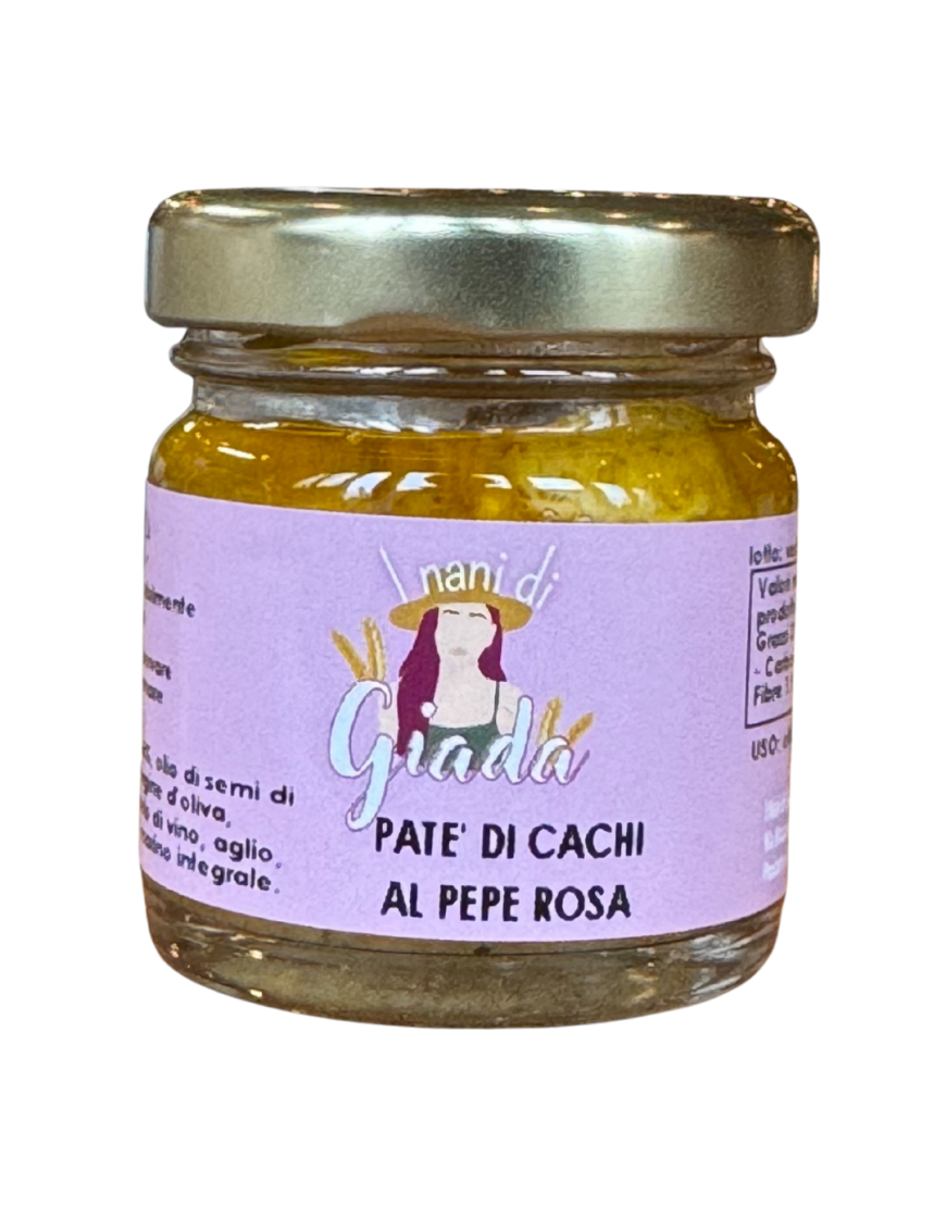 Patè di Cachi al Pepe Rosa 40g